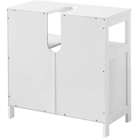 Rootz Washbasin base cabinet - Bathroom cabinet - Base cabinet - Scandinavian - White - MDF - 60 x 30 x 60 cm