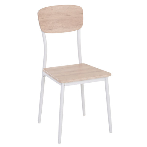 Rootz Esszimmer-Set – Esstisch – Esszimmerstühle – 3-teilig – Holz – Naturfarbe – 2 Stühle