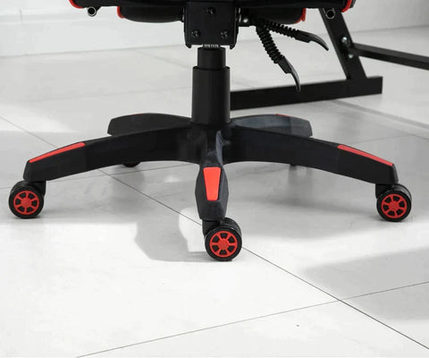 Rootz Gaming Chair - Office Chair - High Back Gaming Chair - Height Adjustable - PU Leather - 67cm x 69cm x 115-123cm