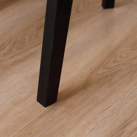 Rootz Floor Lamp - Tripod Floor Lamp - Modern Floor Lamp With E27 Socket - Wooden Base For Bedroom Office Living Room - Black + Gold - 45 x 45 x 147 cm