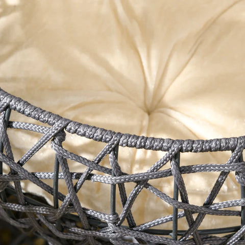 Rootz Wijnglas Kattenbed - Wasbaar Kussen - Kattenmand - Huisdierbed - Paars - 42L x 42W x 42H cm