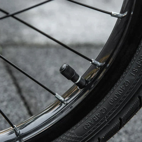 Rootz Children's Scooter - Scooter - Height-adjustable - City Scooter - Kickboard - With 16''/20'' Pneumatic Tires - Black - 156 x 68 x 101-108 cm