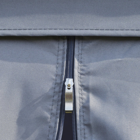 Rootz Garden pavilion - Party tent - 6x Side walls - Polyester - Gray - 4 x 3 x 2.6 m