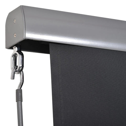 Rootz Vertical Awning - Balcony Awning - Awning - Window Roller - Dark Gray - 160 x 250 cm