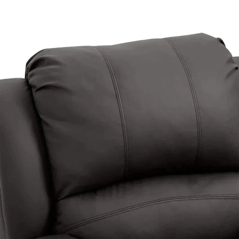 Rootz Massage Chair - Stand-up Aid - Relaxation Chair - TV Chair With Massage Function - Reclining Function - Brown - 92 X 92.5 X 101 cm