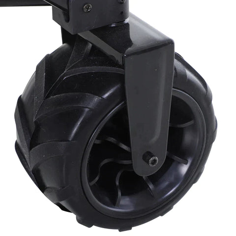 Rootz Transport Trolley - Garden Trolley -  Folding Cargo Trolley - Green - 108 x 53 x 59-89 cm