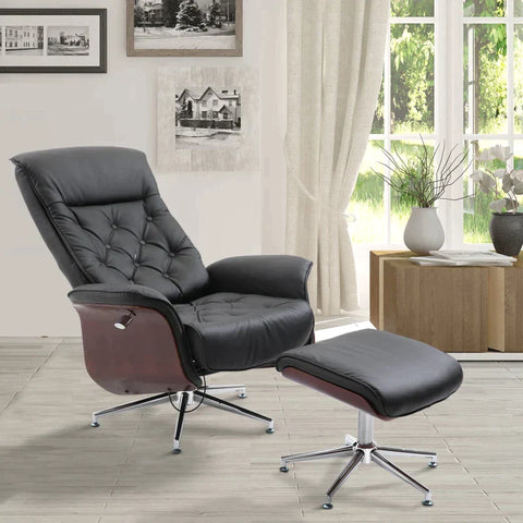 Rootz Relax Chair - Relaxation Chair - Stool - 360° TV Chair - 360° Rotatable - 82 x 83 x 110 cm