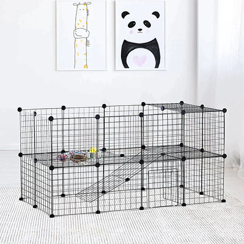 Rootz Pet playpen - Small Animal Playpen - Playpen - Puppy Playpen - Indoor Playpen