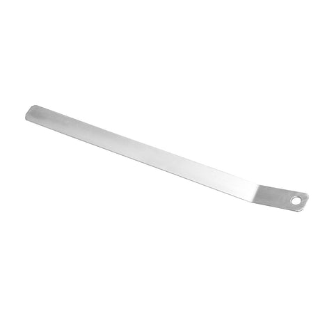 Rootz Wall fireplace - Decorative fireplace - Bio Ethanol - Stainless Steel - 110 x 14 x 54 cm - Silver