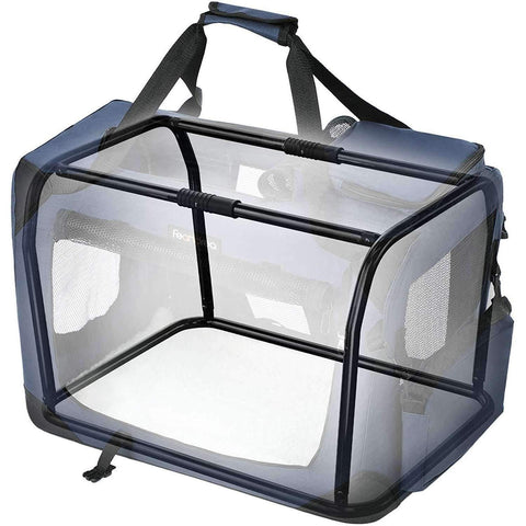 Rootz Carrying Bag for Animals - Transport Bag - Dog Bag - Travel Bag Dogs - Dog Playpen - Carrying Bag for Cats - 60 x 40 x 40 cm