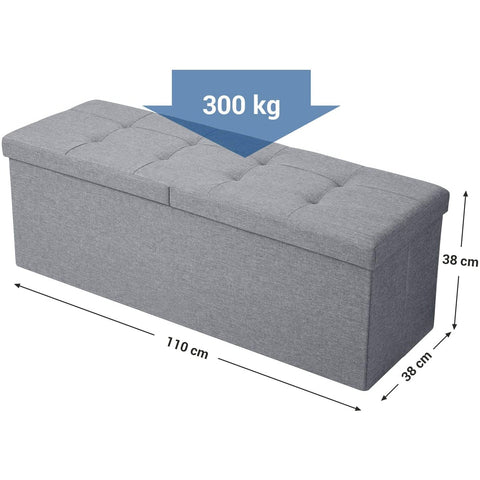 Rootz Hocker With Storage - Bench With Storage Space - Sofas