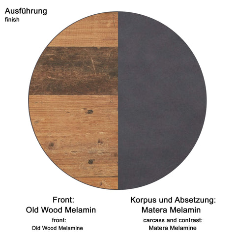 Rootz 3-Piece Wardrobe Set - Closet Ensemble - Clothing Storage - Garment Organizer - Dresser Unit - Attire Holder - Apparel Setup - Gray & Brown - 160x192x37cm