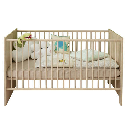 Rootz Kinderbed - Modern Jeugdbed - Verstelbaar Frame - Veelzijdig Design - Eiken Sägerau - 143x83x78cm
