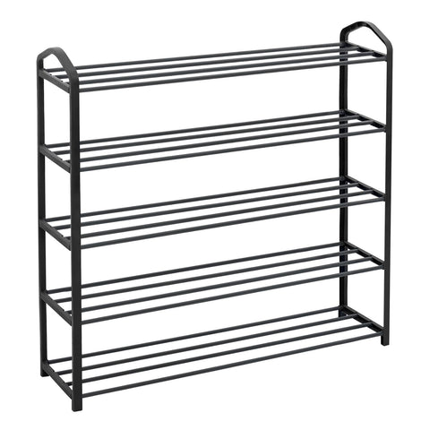 Rootz Schoenenrek - Schoenenorganizer - Schoenenstandaard - Schoenenopslag - Schoenenhouder - Schoenentoren - Schoenendisplay - Grijs - 31,5x8,1x2,6 inch