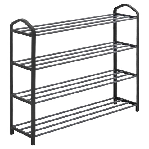 Rootz Schoenenrek - Schoenenorganizer - Schoenenstandaard - Schoenenhouder - Schoenenplank - Schoenenopslag - Schoenendisplay - Grijs - 79x19,5x62cm