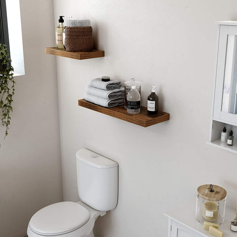 Rootz Wall Shelf - Bookshelf - Hanging Shelf - 60 x 20 x 3.8CM - Industrial