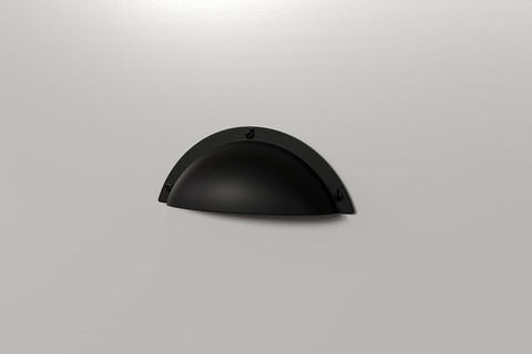 Rootz Wall Cupboard - Stylish Hanging Cabinet with Adjustable Door and Shelf - Grey Oak - 46x73x24 cm