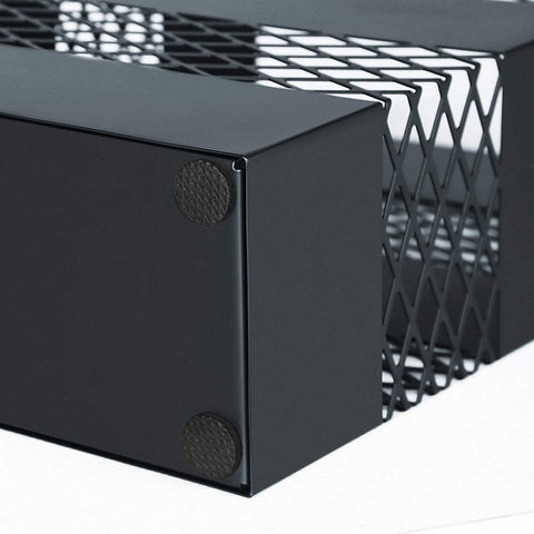 Rootz Umbrella Stand - Water Collector - Umbrella Holder - 28 x 12 x 41 cm - Metal - Anthracite