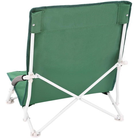 Rootz Folding chair - Camping chair - Foldable - Carrying bag - Oxford fabric - Green - 56 x 53 x 64 cm