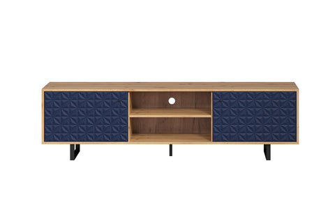 Rootz Door Panels - Door Set - Furniture Fronts - Interior Refresh - Cabinet Enhancer - Dark Blue - 60x36x2cm.