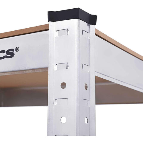 Rootz Warehouse rack - Shelf cabinets - Workbench - Storage rack - For Garage, Basement or Barn - Shelving For Tool Storage - 180 x 90 x 40 cm - Max. Carrying capacity: 875 KG