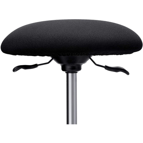 Rootz Stool - Desk Stool - Height Adjustable - Ergonomic - Rotatable - Anti-Slip - Black