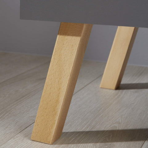 Rootz Baby Room Set - Nursery Ensemble - Infant Suite - Toddler Furniture Collection - Child's Room Kit - Newborn Space Combo - Gray - 130x190x60cm, 144x83x78cm, 96x105x78cm