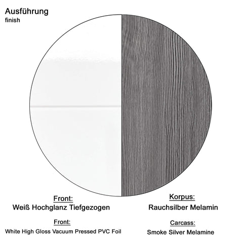Rootz Garderobekast - Kast - Kledingkast - Opbergmeubel - Organisator - Kledingkast - Wit - 60 x 191 x 35 cm