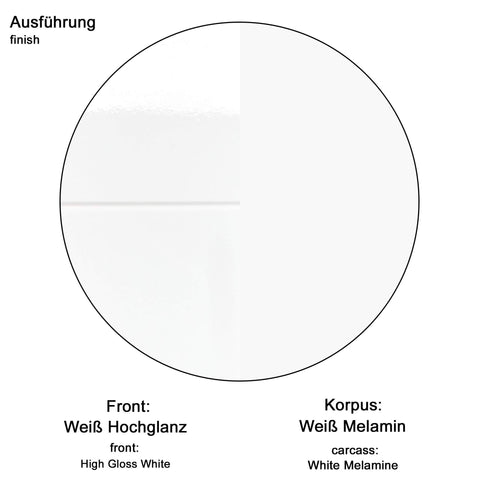 Rootz Bathroom Vanity Unit - Storage Cabinet - Washbasin Stand - Sink Base - Bathroom Organizer - Under-sink Cabinet - Bath Storage - White - 60 x 58 x 38 cm