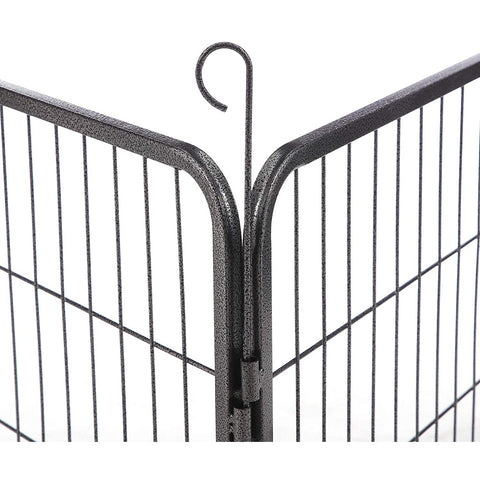 Rootz Puppyren – Tiergehege – Kleine Haustiere – Grau – 80 x 80 cm pro Element 