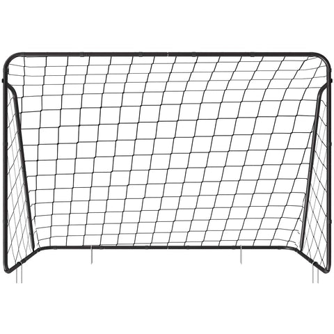 Rootz football goal - Iron - Easy to set up and take down - Black - 215 x 76 x 150 cm