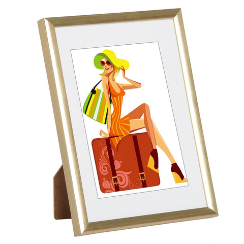 Rootz Picture Frame Gallery - Stijlvol fotodisplay - Art Showcase - Memory Keeper - Fotohouder - Visuele verhalenverteller - Goud - Verschillende maten beschikbaar