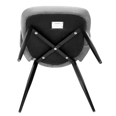 Rootz Eetkamerstoel Set Van 2 - Moderne En Elegante Vrijetijdsstoel - Set Van 4 Eetkamerstoelen - 51 x 55 x 82 cm