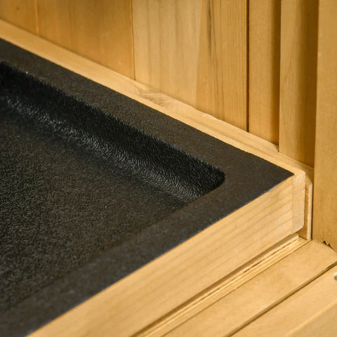 Rootz Dwergkonijnenhok - Knaagdierenhok - Knaagdierkooien - Dennenhout/Metaal - Geel - 120 x 50 x 82 cm