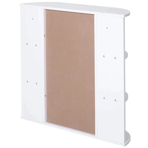 Rootz Wall Mirror Cabinet - Wall Cabinet - Mirror Cabinet - Wall Mirror - Wall Cabinet - White