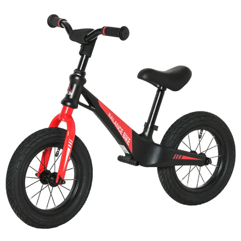 Rootz Children's Balance Bike - Balance Bike - Height-adjustable - Learning Balance Bike - Black - 90 x 40 x 54-58.5 cm
