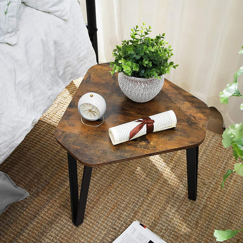 Rootz Side Tables - 3 Pieces - Bedside Tables - Coffee Tables - Metal - Processed Wood - Industrial