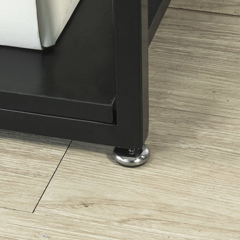 Rootz Beistelltisch – Couchtisch – Wohnzimmertisch mit Ablagefläche – B65 x T35 x H55 cm