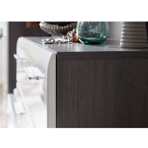 Rootz Wardrobe - Storage Cabinet - Shoe Cabinet - Chest - Organizer - Furniture - White - 80 x 87 x 35 cm