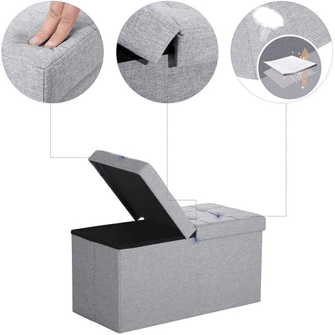 Rootz Sofa With Storage Space - Footstool With Storage - Sofas