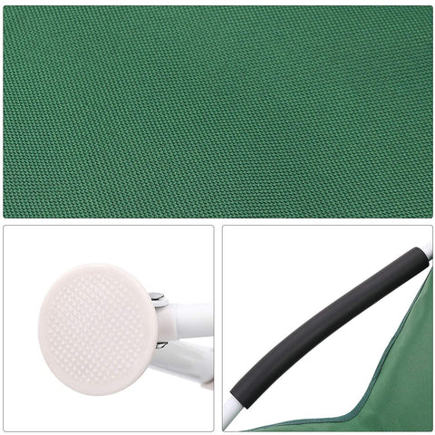 Rootz Folding chair - Camping chair - Foldable - Carrying bag - Oxford fabric - Green - 56 x 53 x 64 cm