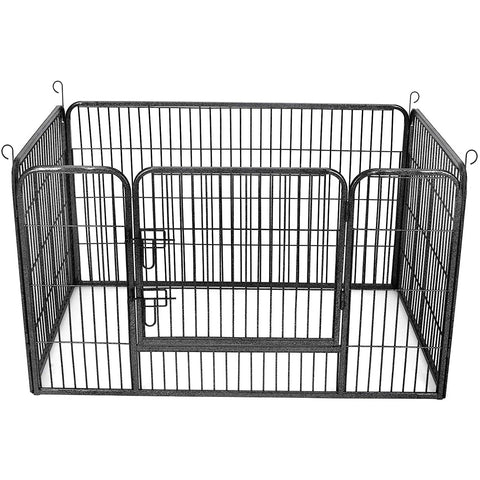 Rootz Welpenauslauf – Welpenzaun – Welpengeflecht – Bank – Hunde – 122 x 80 x 70 cm