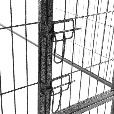 Rootz Dog Bench - Bench for Dog - Dog Kennel - Pet Playpen - Dog Care for Dogs - 77 x 100 cm