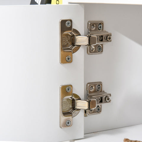 Rootz TV Furniture - Chest of drawers - Standard - Chipboard - White