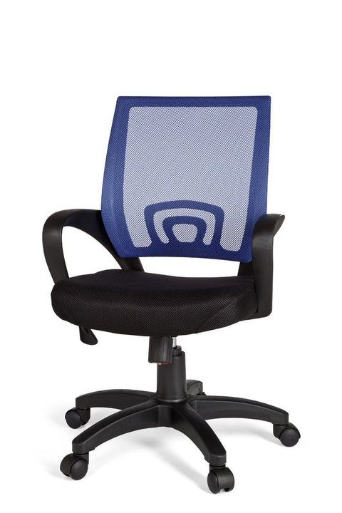 Rootz Office Chair - Blue - Armrests - Youth Chair - Swivel Chair