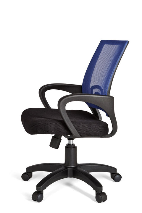 Rootz Office Chair - Blue - Armrests - Youth Chair - Swivel Chair