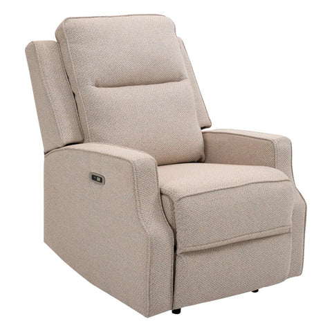 Rootz Relaxation Chair - Lounge Chair - TV Chair - Zero-wall Function - Single Sofa - 150° Tiltable - TV Chair - Polyester - Beige - 84 x 92 x 104 cm