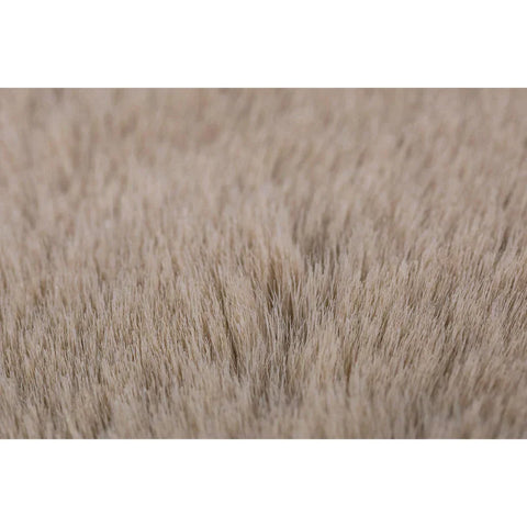 Rootz Carpet - Shaggy Rug - Indoor And Outdoor - Home - Living Room - Taupe - 120 x 170 x 3.5 cm