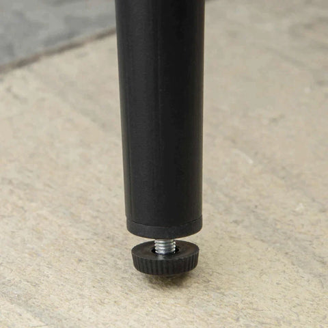 Rootz Garden Furniture - 4-piece Seating Group - Garden Set - Sofa Set - Double Sofa - Armchair - Coffee Table - Polyrattan - Grey - 135 x 67 x 76 cm