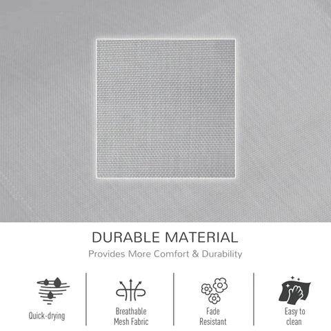 Rootz Rocking Chair - Garden Chair - Beach Chair - Relax Chair - Balcony - Black - 150cm x 62cm x 88cm